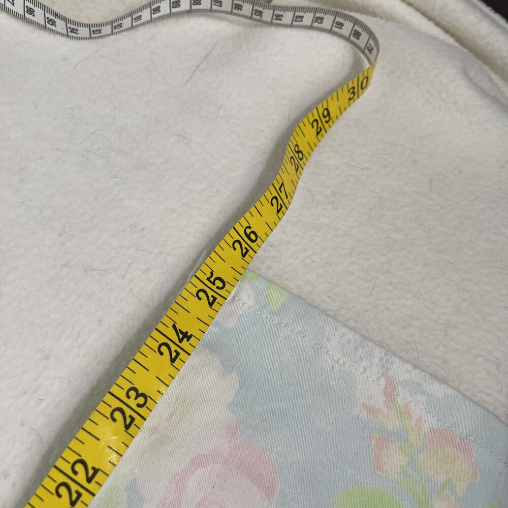 J. Jill - Authentic Fit CROP Stretch Pastel Floral Pattern Jeans - Women Size 12 - Picture 6 of 7